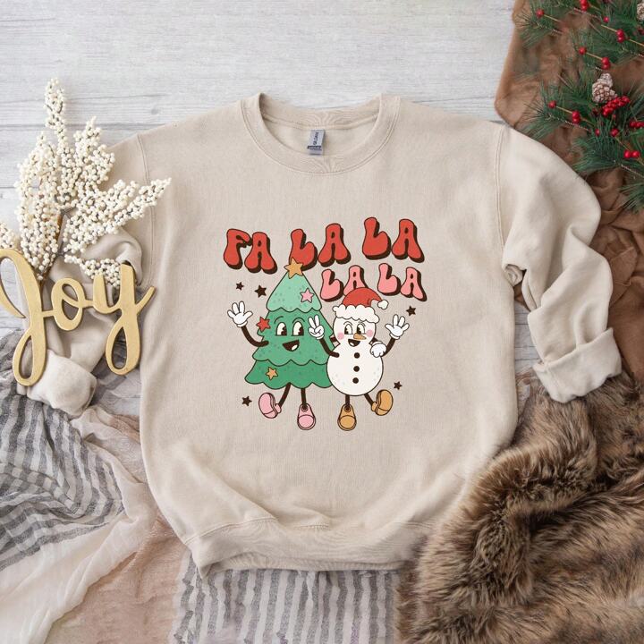 Fa La La Friends Sweatshirt SHEIN