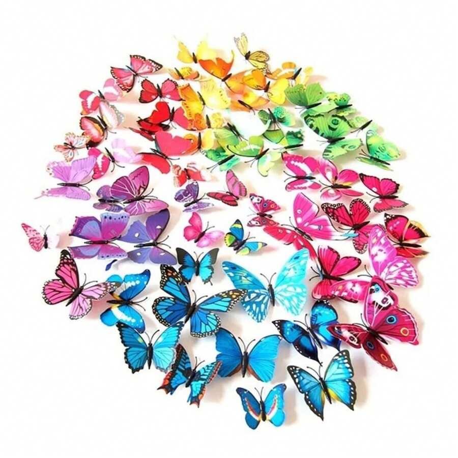 Butterfly Stickers - Nhiều màu - Xem 1