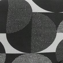 4/6/8 Cái Vỏ Ghế Phòng Chờ Trong Sân In Hình, Phù Hợp Với Mọi Mùa, Vỏ Bọc Đồ Nội Thất Có Thể Giặt Được Cho Văn Phòng, Phòng Khách, Trang Trí Nhà Cửa - màu đen - Xem 6