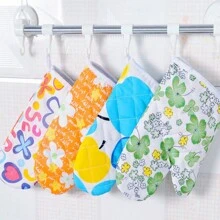 1 Thiết bị bảo vệ nướng bánh, Lò vi sóng, Lò nướng, Găng tay cách nhiệt chống bỏng nhà bếp - Nhiều màu - Xem 1