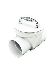 Cople Antiretorno 4" De ABS Fleximatic 2644 - Blanco - Ver 1