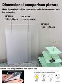 1pc Wedding Party Sign For Large Clear Plexiglas Sheet Acrylic Sheet Methacrylate Plastic Glass Plexiglas Sheet Transparent