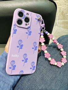 花朵卡通赛车直边精准孔手环彩绘兼容 15 Pro Max/ 13/14 Apple 11 软壳 P12 防摔 XS TPU 防摔软壳手机壳兼容 Galaxy S22/Galaxy A13 4G/Galaxy A52/A52s 5G 兼容小米 Redmi Note 11/ 11 Lite - 彩色 - 查看 7