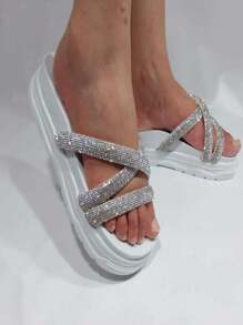 Women Platforms & Wedge Sandals - cám X - Xem 1