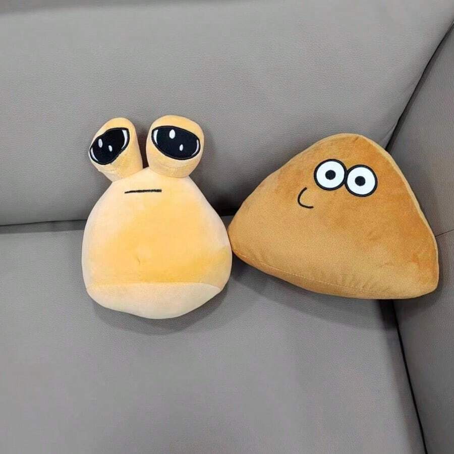 1 件 My Pet Alien Pou 毛绒玩具娃娃宠物娃娃蜗牛毛绒玩具 - 黃色 - 查看 1