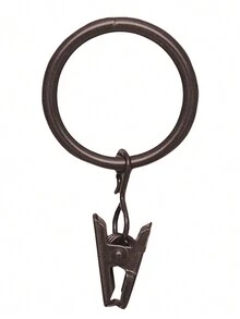 Anillos de cortina de metal (juego de 14) - Multicolor - Ver 16