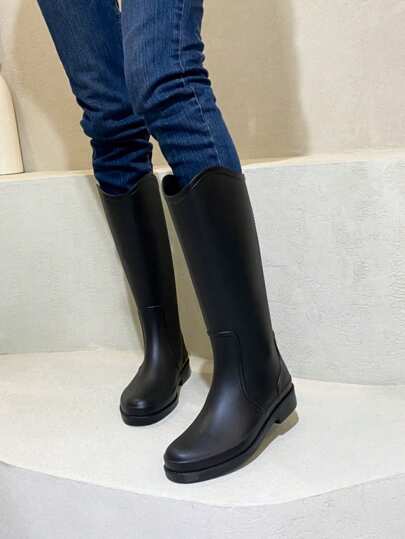 Modische und großzügige hochwertige wasserdichte Gummistiefel für Frauen, geeignet für Camping, rutschfeste Outdoorschuhe für Garten- und Küchenarbeit