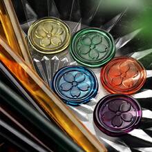 BAOFALI 1/5pcs Crystal Semi-Transparent Sealing Wax Stick - Multicolor - View 5