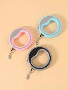 1pc 2.5m Pet Automatic Retractable Leash, Suitable For Medium & Small Cats/Dogs