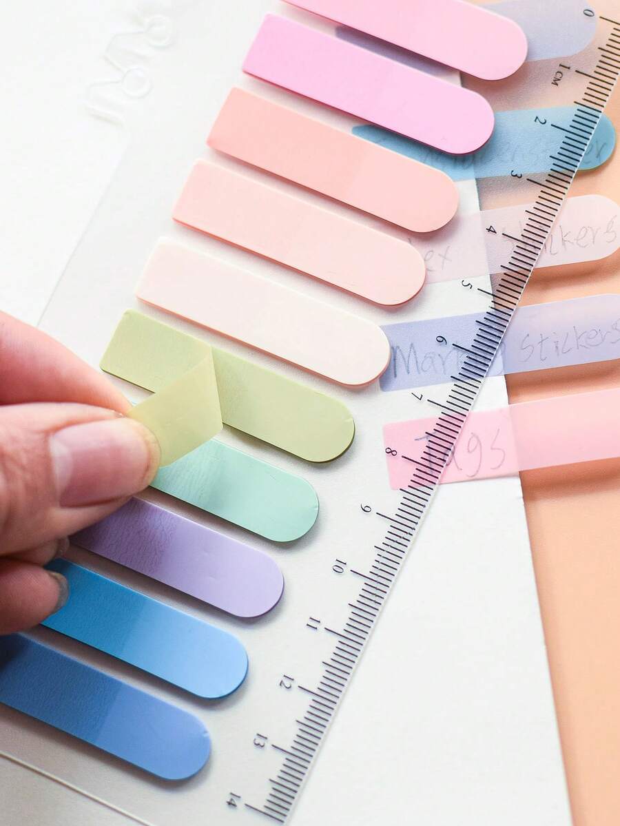 200 Sheets 1 Style European Retro PET Sticky Notes For Students, Memo ...