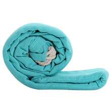 Cotton Hammock Swing Bed For Patio, Porch, Hammock Stand Not Included, Garden Or Backyard Lounging - 綠松石 - 查看 5