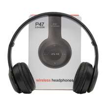 Audífonos Diadema, Audifonos Inalámbricos Diadema, Auriculares Inalámbricos Bluetooth De Diadema Para Móvil, Pc, Desde Consolas - Negro - Ver 8