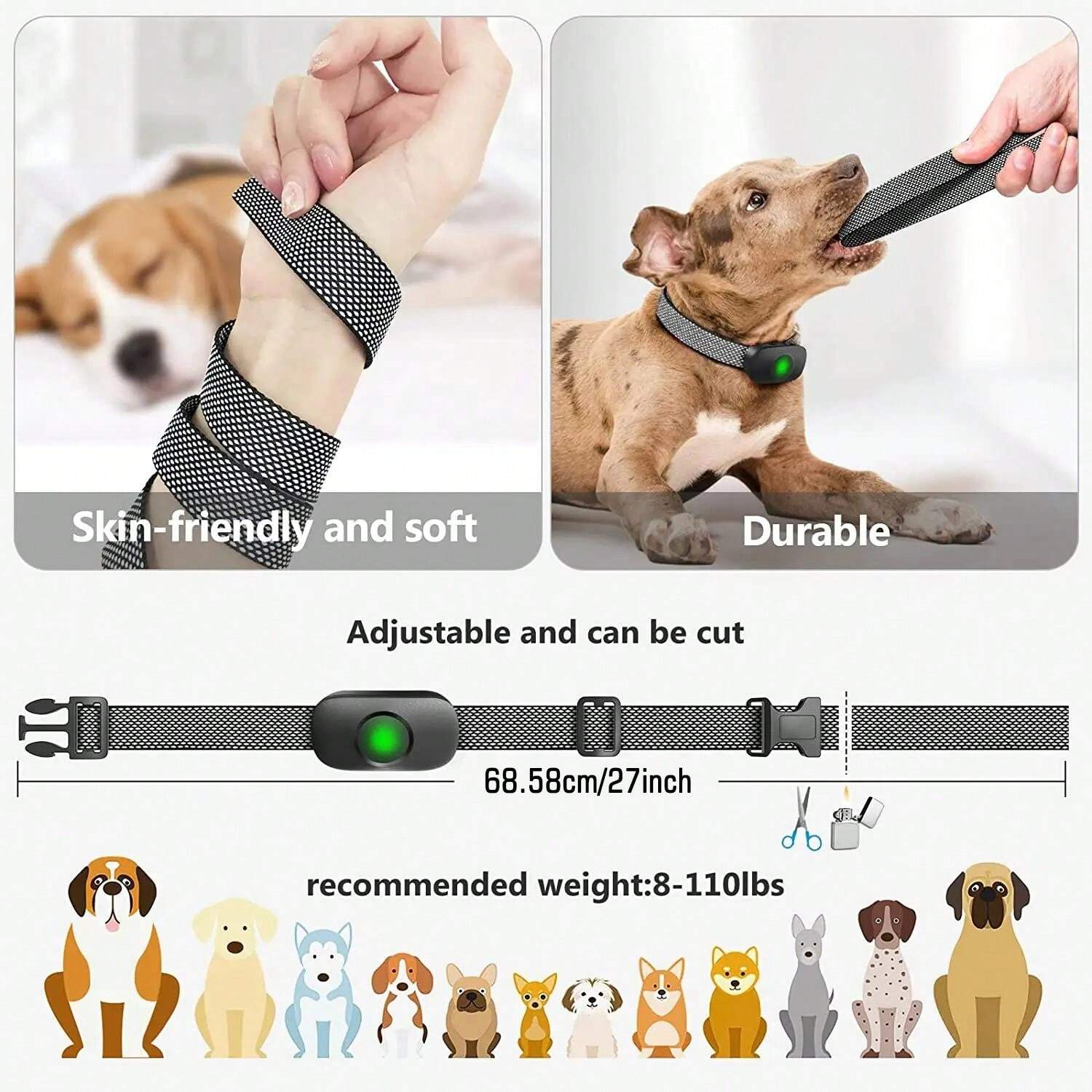 Smart Dog Training Collar, Remote Control Dog Training Collar