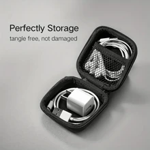 Cubiertas, estuches y bolsas para auriculares, caja de almacenamiento de EVA, bolsas con cremallera y accesorios para auriculares inalámbricos