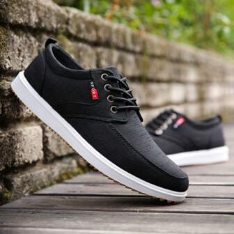 Men's Breathable And Slip-Resistant Leisure Shoes Made Of Old Beijing Cloth For Autumn