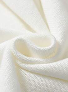 兒童針織針織開衫，少女空調薄外套，輕盈時尚卡迪根夾克 - 白色 - 查看 7