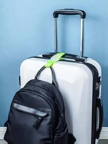 1/3 piezas Correa de hebilla de equipaje de viaje portátil, correa colgante anti-pérdida, hebilla de fijación de equipaje ajustable, correa de liberación de hebilla para maletín de viaje, correa práctica para transporte exterior para automóvil