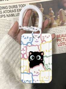 1 szt. Uroczy wzór kota ABS Przenośny pokrowiec na kartę fotograficzną Organizer na karty dla mężczyzn i na co dzień i do szkoły Etui na karty Etui na karty Etui na karty Portfel Wizytownik Etui na karty kredytowe Etui na karty identyfikacyjne Etui na karty damskie Portfel na karty dla kobiet