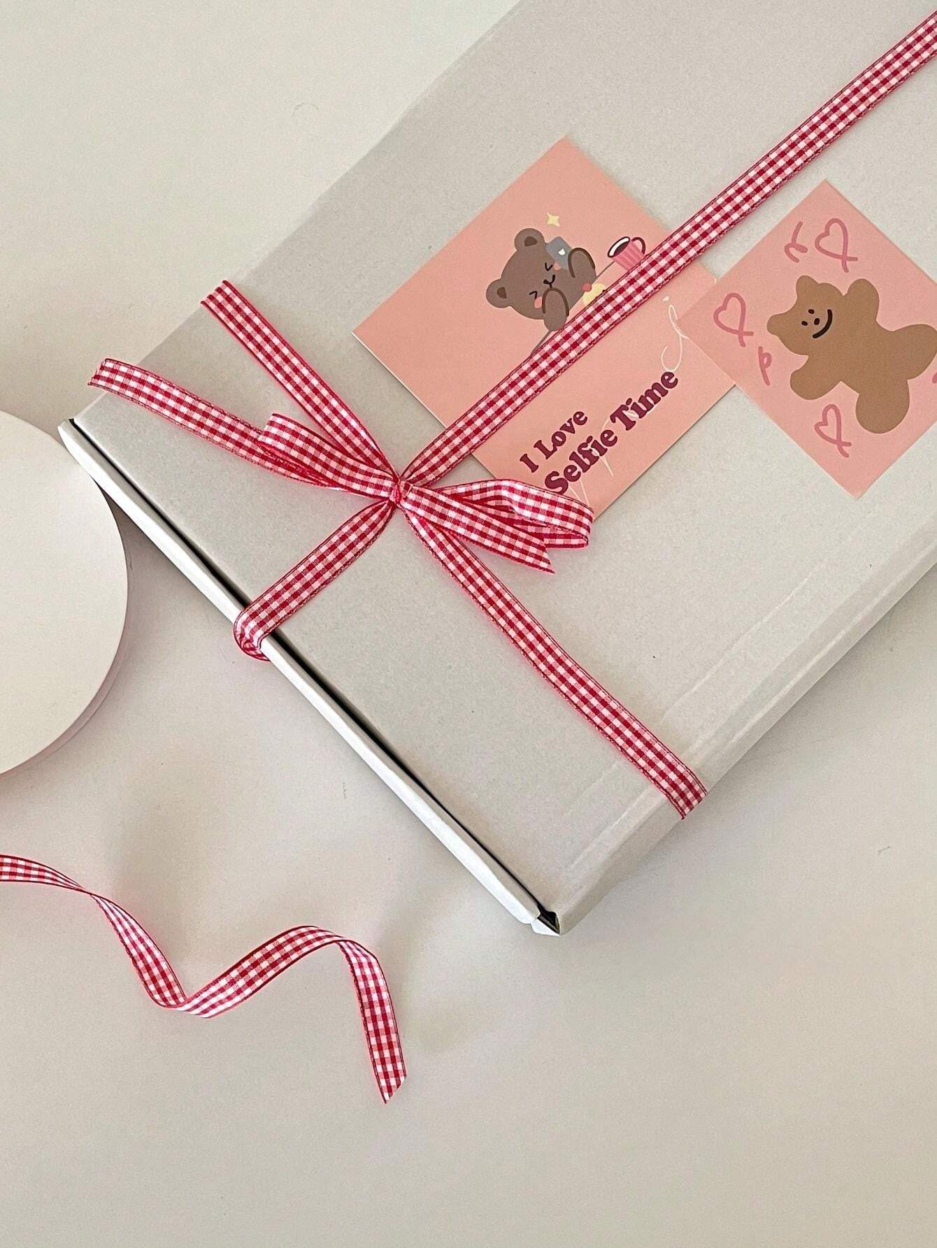 GORGECRAFT Doppelseitiges Satinband - 27 Meter X 15 Cm, Tiefrosa, Polyester, Für Geschenkverpackung, Hochzeit, Partydekoration & Basteln