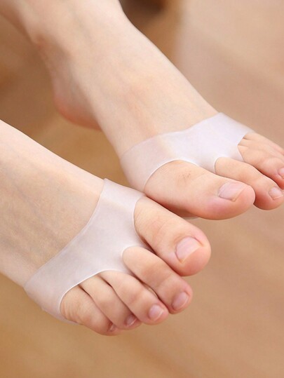 Suricat وسائد لأسفل القدم - زوجان، وسائد للأصابع، فاصل الأصابع، فواصل الأصابع، وسائد جل ناعمة وقابلة للتنفس، وسائد لمقدمة القدم للالتهابات العصبية والندوب، وأقدام السكري والفقاعات