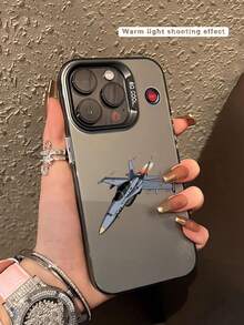 Một Ốp điện thoại chống rơi in hình máy bay thời trang, tương thích với các dòng Apple và Samsung - Nhiều màu - Xem 4