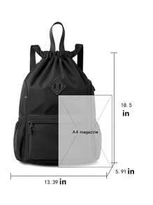 Draagbare opvouwbare sporttas Reistas Sporttas Mini-sporttas Vrouwen Man Kind Kerstcadeaus Essentieel Vakantie Strand Zomer Waterdicht Lichtgewicht Grote capaciteit Draagbare accessoires