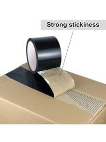 黑色重型管道膠帶，堅固，柔韌，無殘留，適用於各種天氣，手撕開- 批量用於修復，工業，專業使用的價值 - 黑色 - 查看 4