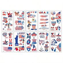 10 Chiếc Khủng Long Tạm Thời Miếng Dán Hình Xăm Có Thể Tháo Rời Hình Xăm Cho Chủ Đề Khủng Long Sinh Nhật Decorati - Màu be - Xem 1