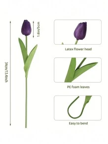 12 pezzi di fiori di tulipano artificiali assortiti, rosa chiaro e bianco rosa, adatti per la decorazione di giardini esterni, decorazioni interne ed esterne, decorazione di vasi, piante finte, decorazione per tutte le stagioni, oggetti di decorazione per la stanza, decorazione floreale domestica, davanzale, portico, vaso da giardino interno ed esterno, decorazione per matrimoni e feste, forniture per feste di compleanno, regalo per la festa della mamma e del papà, decorazione in stile bohémien, accessori per composizioni floreali fai-da-te