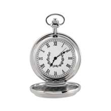 Statue Of Liberty Commemorative Half Dollar Coin Pocket Watch Coin Pendant Necklace