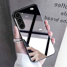 S24Ultra/S23/S22/S21/S20 Phone Case, Mirror Makeup Protective Case For Women, Compatible With IPhone 11/12/13/14/15 ProMax Phone Case, Compatible With Pixel 6/6A/6Pro/7/7A/7Pro/8/8A/8Pro/9/9A/9Pro/9ProXL Phone Case,International Version, Not The Domestic Version - White - View 1