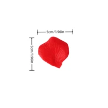 1000pcs Artificial Rose Petals For Wedding, Confession, Decoration, Scattering, Proposing On Valentine\ Day To Create Romantic Atmosphere In Room Decoration - Multicolor - View 3