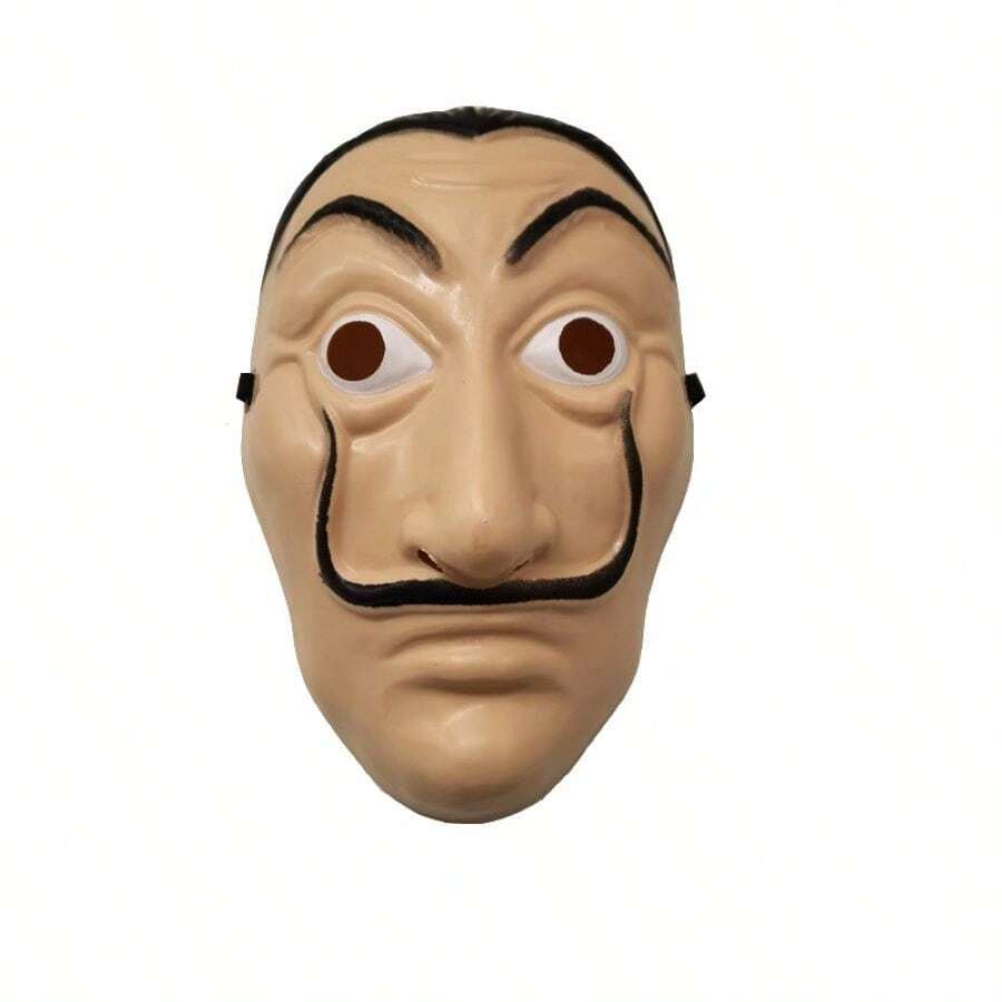 Máscara de Halloween de Salvador Dalí, accesorio de disfraz para cosplay español, máscara de Dalí para actuaciones - Multicolor - Ver 1