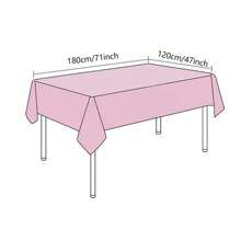 1 pieza Mantel rectangular brillante con lentejuelas de color rosa de 120x180cm para decoración de mesa de bodas, baby shower, cumpleaños, mesa de pasteles y fiestas de vacaciones - Rosa - Ver 2