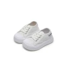 GENGASUN Zapatillas de lona casuales para niños / niñas para niños pequeños. Zapatos ligeros y cómodos para caminar a la moda. Con cordones y comodidad.