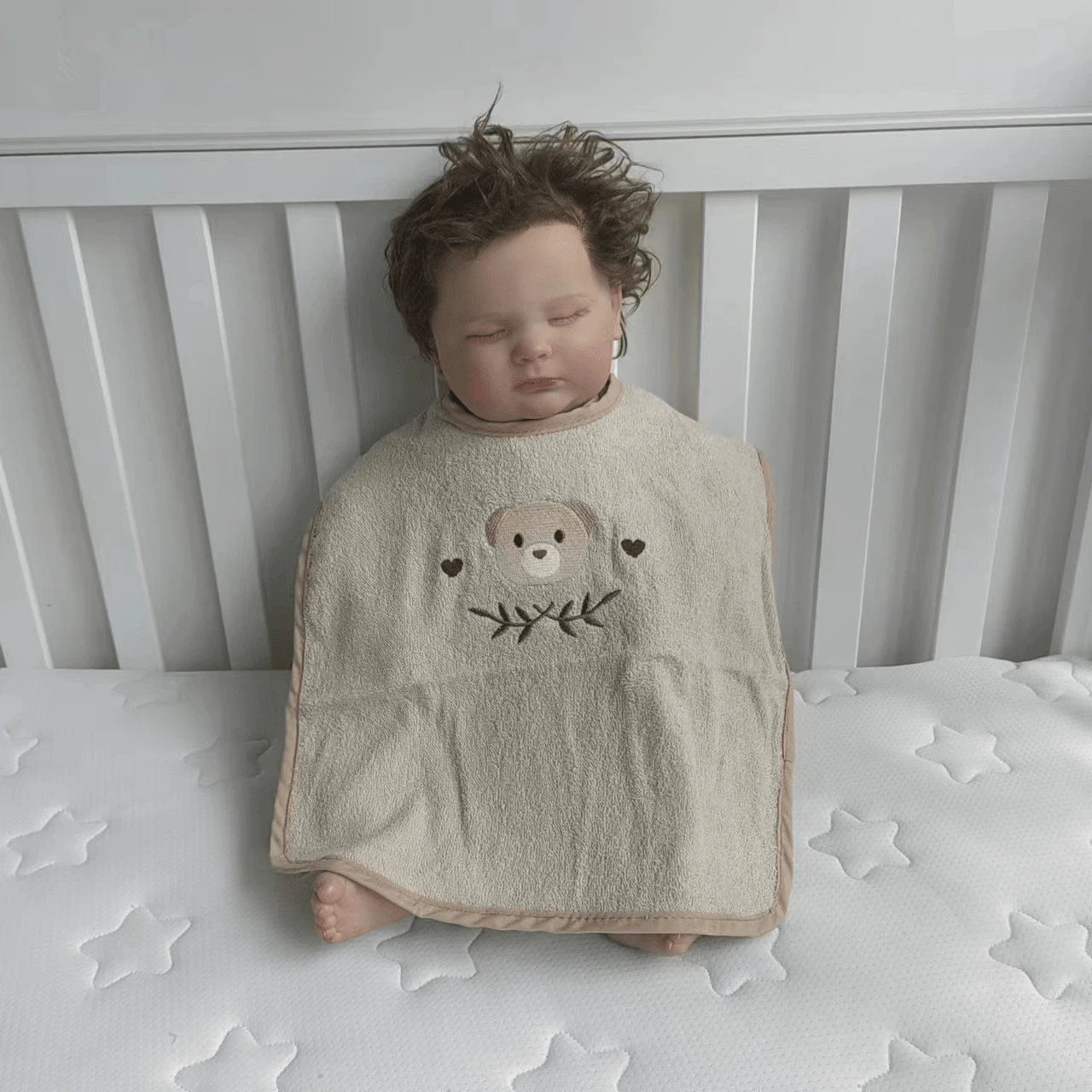 Children Toothbrushing Face Soft Bibs MultiFunctional Washcloth