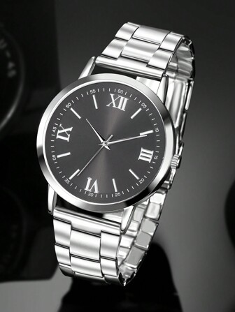 1 adet Unisex İş Gündelik Endüstriyel Tarz Yuvarlak Kadranlı Kuvars Saat, Günlük Kullanım, Doğum Günü Hediyesi, Parti, Tatil Buluşmaları İçin Uygundur, Kendiniz veya Arkadaşlarınız İçin İdeal Bir Hediye. Ambalaj Kutusu Dahil Değildir.