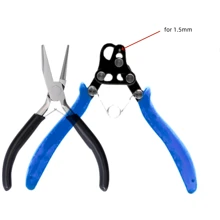 Bộ Kìm trang sức tự làm 1-3 chiếc, bao gồm Kìm mũi dài, Kìm mũi tròn, Kìm mũi cong, Máy cắt dây, Dây đính cườm làm đồ trang sức, Bộ 3 chiếc Kìm màu xanh và Bộ 3 chiếc Kìm màu hồng, Kìm hàm nylon, 6 Kìm vòng dây dạng bậc, Kìm mũi lõm và tròn, Kìm mũi xích uốn cong, Kìm cắt bên, Thích hợp để làm và sửa chữa đồ trang sức, Bộ công cụ dành cho người mới bắt đầu tự làm cho người lớn và trẻ em (Kìm có dầu chống rỉ trên bề mặt, và Màu sắc của tay cầm kìm có thể thay đổi theo từng đợt hàng khác nhau). - Hồng - Xem 25