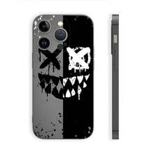 1 carcasă de telefon creativă și unică cu față fantomă: husă de protecție lichidă TPU, anti-șoc și anti-cădere, compatibilă cu / compatibilă cu Samsung/ compatibilă cu Redmi Note/ compatibilă cu VIVO/ compatibilă cu OPPO