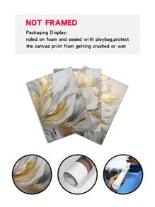 Decorative Painting & Calligraphy,Wall Art,Canvas,Poster - Multicolor - View 6