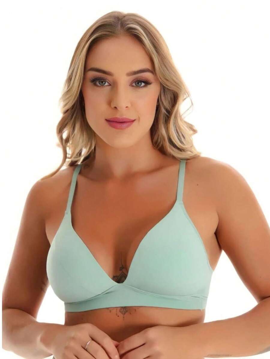 Women Bras & Bralettes - Màu xanh Bạc hà - Xem 1
