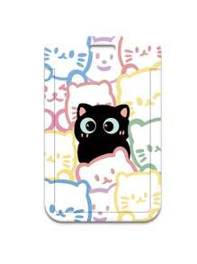 1 szt. Uroczy wzór kota ABS Przenośny pokrowiec na kartę fotograficzną Organizer na karty dla mężczyzn i na co dzień i do szkoły Etui na karty Etui na karty Etui na karty Portfel Wizytownik Etui na karty kredytowe Etui na karty identyfikacyjne Etui na karty damskie Portfel na karty dla kobiet