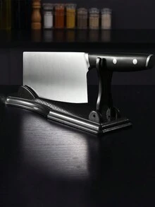 1pc Kitchen Knife Stand Detachable Vertical Single Knife Holder For Home Kitchen Knife Display - Knife Block - View 3