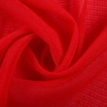 1 Meter INS Starry Sky Star Organdy Fabric Chiffon Sparkling Pleated Fashion Dress Material With Wrinkle Texture - Multicolor 150cm*50cm - View 13