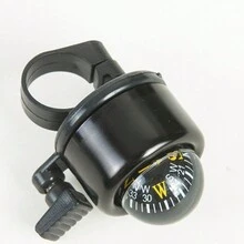 Chuông la bàn xe đạp, Chuông xe đạp hợp kim nhôm đầy màu sắc, Vòng xe đạp tùy chọn, Thiết bị đạp xe 1 cái - màu đen - Xem 4