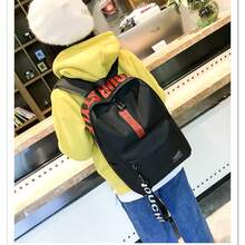 One Large Capacity Simple Style Nylon Travel Backpack For Men & Women, With Laptop Compartment, Suitable For Junior/Senior High School And College Students - Multicolor - View 6