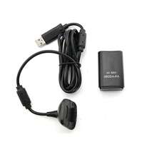 Kit de Cargador, Recargable Para Control 360, Carga Y Juega - Negro - Ver 2