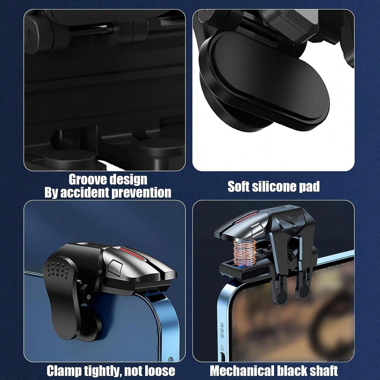 Soporte Gamepad 3 En 1 Para Móvil - Controlador Telescópico Con Ventosa, Compatible 4.5 A 6.5 Pulgadas