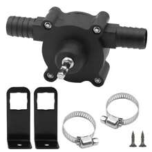 Bomba portátil para taladro - Bomba centrífuga autocebante - Mini bomba de transferencia de agua líquida para acuarios, estanques, jardines