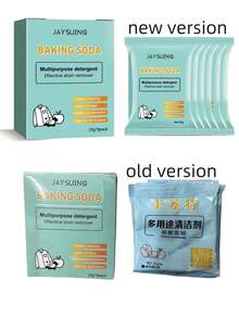 Jaysuing Baking Soda Powder Multi-Purpose Cleaner For Kitchen, Stove, Bathroom Cleaning (New And Old Versions Randomly Sent By Seller) - White - View 6